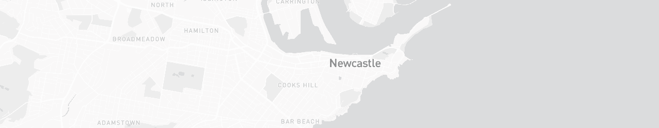 Map of Newcastle